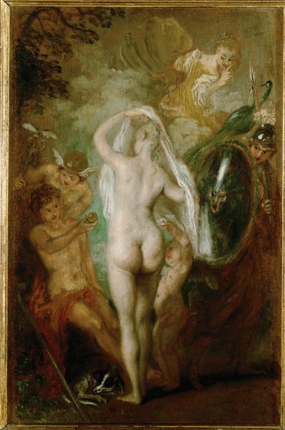 Das Urteil des Paris von Jean Antoine Watteau
