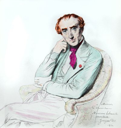 Henri Labrouste von Jean Auguste Dominique (after) Ingres