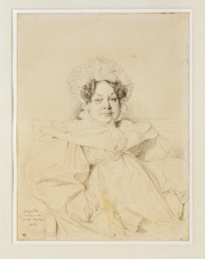 Mme. Louis-Francois Bertin von Jean Auguste Dominique Ingres