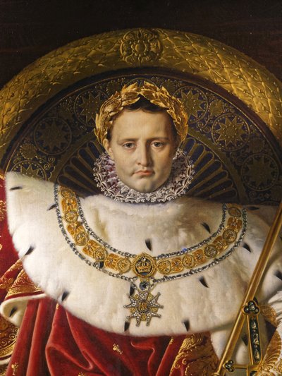 Napoleon I. auf dem Kaiserthron von Jean Auguste Dominique Ingres