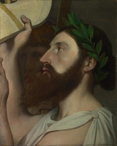 Pindar und Ictinus von Jean Auguste Dominique Ingres