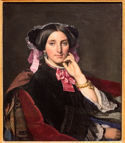 Porträt von Caroline Gonse von Jean Auguste Dominique Ingres