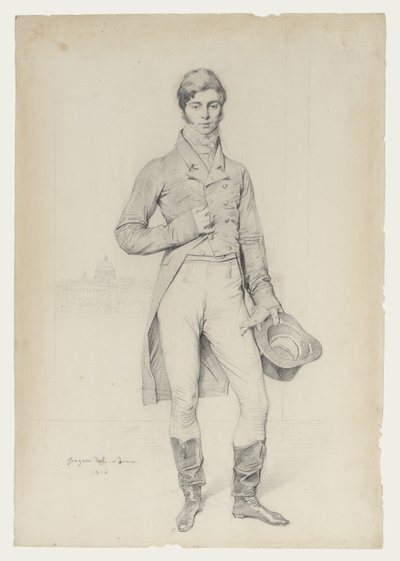 Porträt von Lord Grantham von Jean Auguste Dominique Ingres