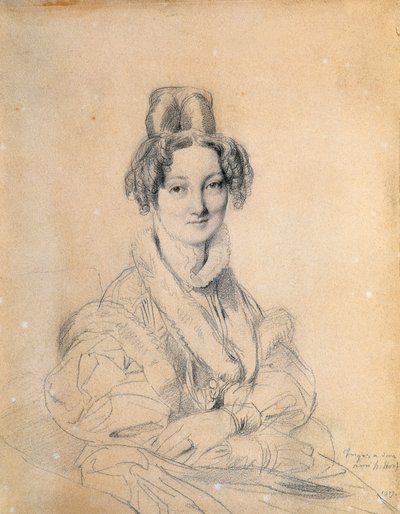 Porträt von Madame Hittorff von Jean Auguste Dominique Ingres