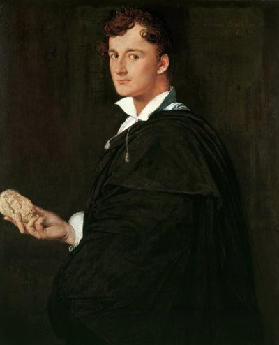 Porträt des Bildhauers Lorenzo Bartolini 1777-1850, 1806 von Jean Auguste Dominique Ingres