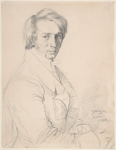 Ursin-Jules Vatinelle (1798–1881) von Jean Auguste Dominique Ingres