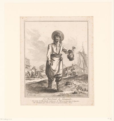 Limonadenverkäufer von Jean Baptist Leprince