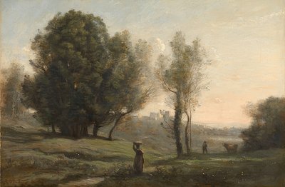 Landschaft von Jean Baptiste Camille Corot