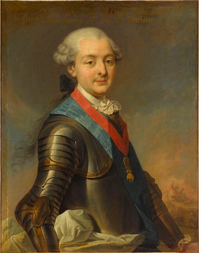 Louis Jean Marie de Bourbon, Herzog von Penthièvre 1725-1793, ca. 1760 von Jean Baptiste Charpentier