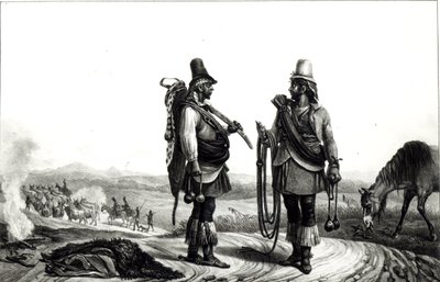 Charrua-Indianer aus 