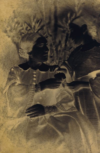 Porträt von Frau und Kind, 1855 von Jean Baptiste Frénet