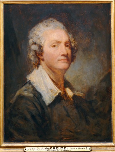 Porträt des Künstlers - Selbstporträt von Jean Baptiste Greuze
