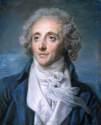 Porträt von Nicolas-Pierre-Baptiste Anselme, genannt Baptiste aîné von Jean Baptiste Greuze