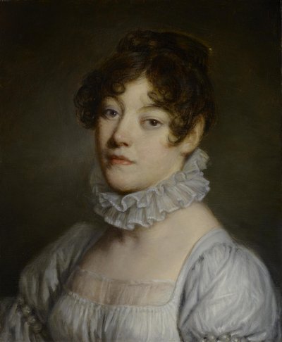 Porträt einer jungen Frau von Jean Baptiste Greuze