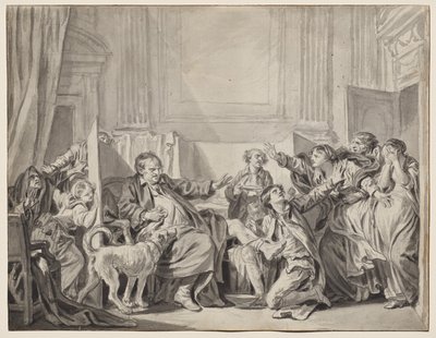 Die schuldige und reumütige Tochter von Jean Baptiste Greuze