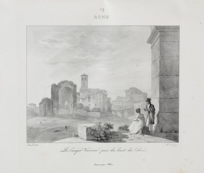 Reise nach Italien im Jahr 1822 von Jean Baptiste Isabey