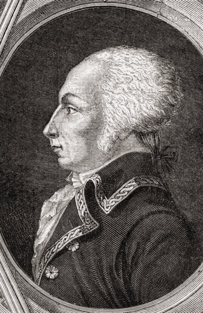 Francois Christophe Kellermann, graviert von Pannemaker-Ligny, aus 
