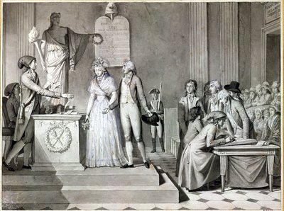 Die republikanische Ehe von Jean Baptiste Mallet