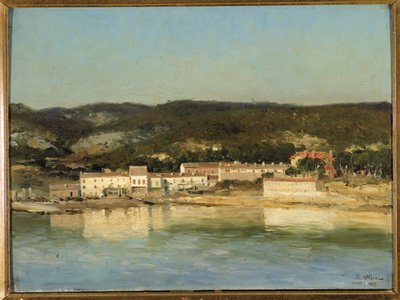 Ansicht der Stadt Carry le Rouet in den Bouches du Rhone von Jean Baptiste Olive