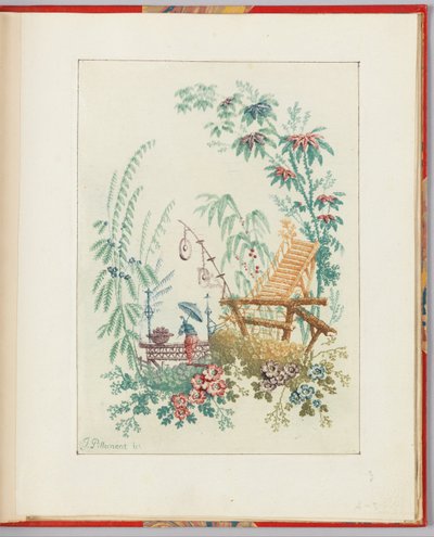 Ornamentales Design aus "Nouvelle suite de cahiers arabesques chinois a l