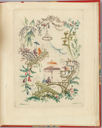 Ornamentales Design aus "Nouvelle suite de cahiers chinois a l