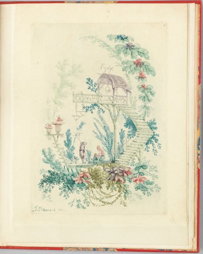 Ornamentales Design aus "Nouvelle suite de cahiers chinois a l