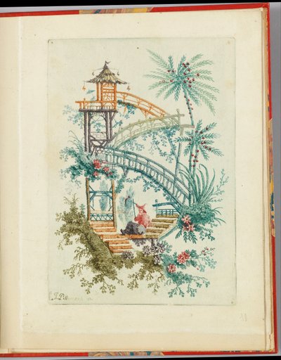 Ornamentales Design aus "Nouvelle suite de cahiers chinois a l