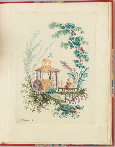 Ornamentales Design aus "Nouvelle suite de cahiers chinois a l