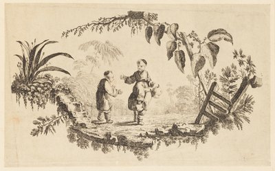 Teller, aus "Recueil de Plusieurs Jeux d