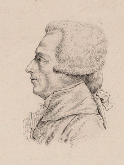 Porträt des Geigers und Komponisten Niccolò Mestrino 1748-1789 von Jean Baptiste Ponce Lambert