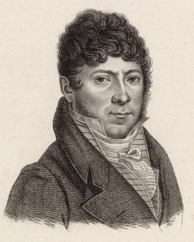 Porträt des Geigers und Komponisten Philippe Libon, 1810 von Jean Baptiste Ponce Lambert