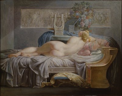 Sappho (630-580 v. Chr.) von Jean Baptiste Regnault