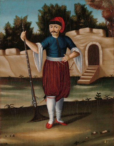 Mann von der albanischen Küste von Jean Baptiste Vanmour (workshop of)