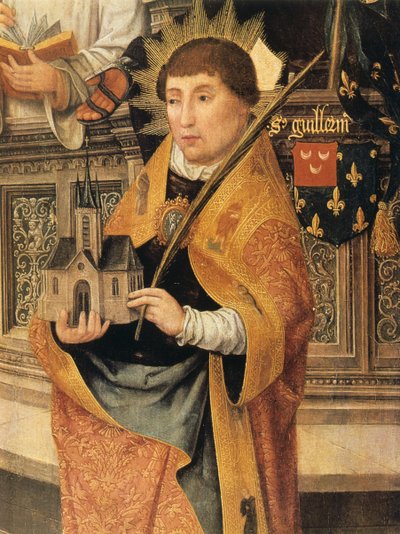 Verkündigung (Detail) von Jean the Elder Bellegambe
