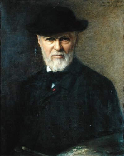 Porträt von Jean-Jacques Henner (1829-1905) 1899 von Jean Benner
