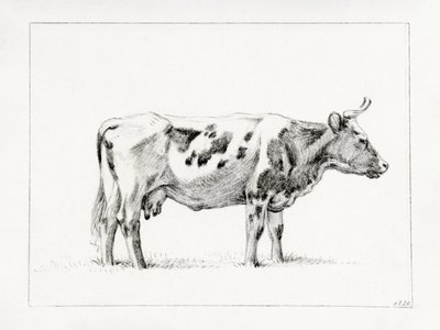 Stehende Kuh (1820) von Jean Bernard