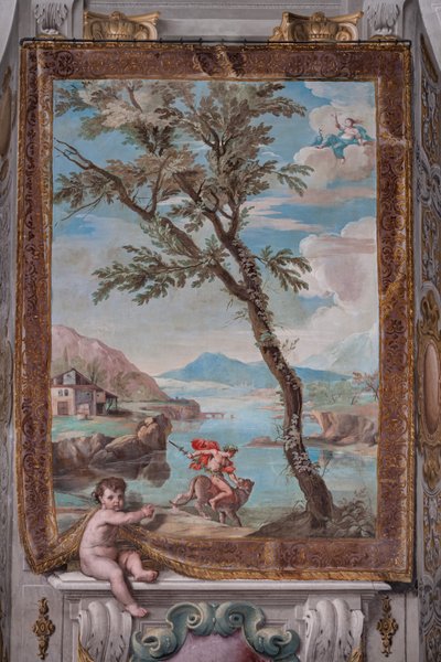 Bacchus zähmt den Tiger, den die Verfolgerin Juno gegen ihn geschickt hat von Jean Boulanger