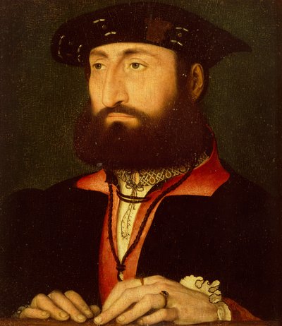 Porträt von Louis von Cleves, Graf von Nevers von Jean Clouet