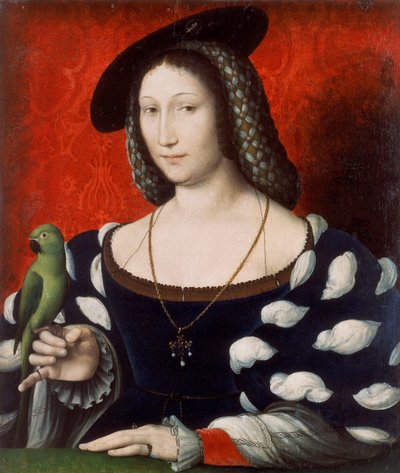 Porträt von Marguerite von Navarra, ca. 1527 von Jean Clouet