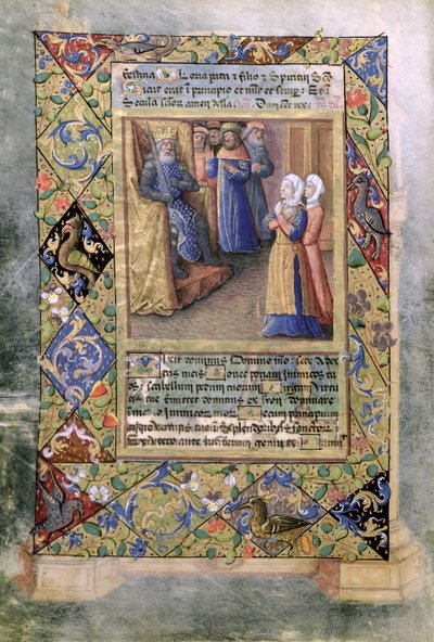 Die Weisheit Salomos, aus dem 