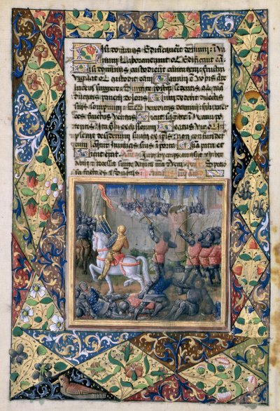 Rehoboam führt Krieg gegen Jerobeam, aus dem 
