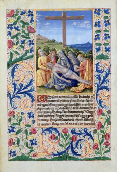 Die Klage, aus dem Stundenbuch von Louis d