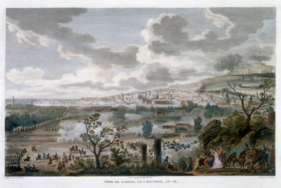 Die Eroberung von Neapel, 2 Pluviose, Jahr 7 (23. Januar 1799) von Jean Duplessis Bertaux