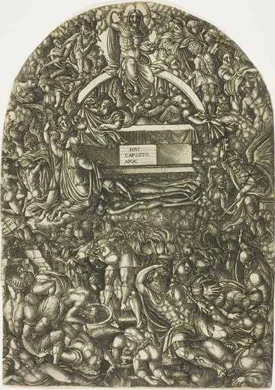 Öffnung des sechsten Siegels von Jean Duvet