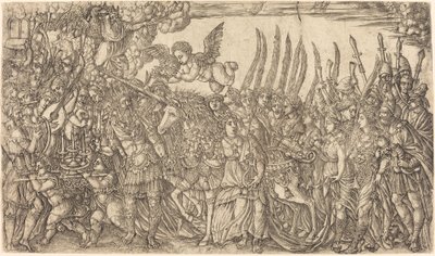 Der Triumph des Einhorns von Jean Duvet