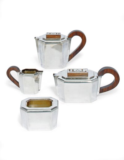 Teeservice, ca. 1930 von Jean Elysée Puiforcat