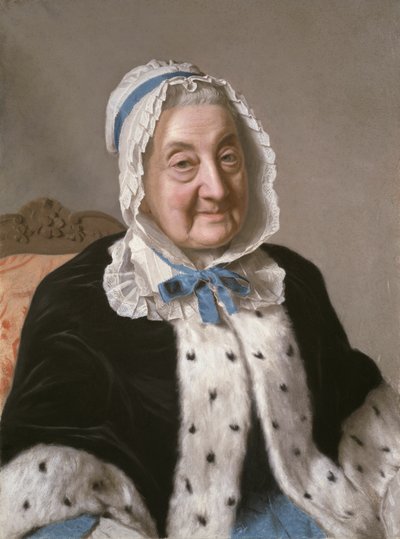 Porträt von Marthe Marie Tronchin von Jean Étienne Liotard