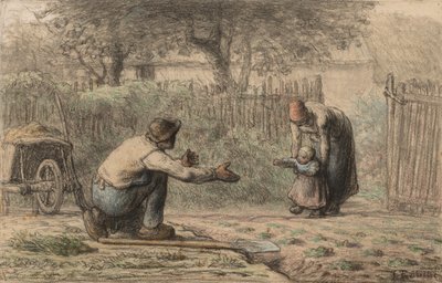 Erste Schritte von Jean Francois Millet