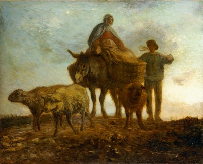 Rückkehr von den Feldern von Jean Francois Millet