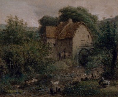 Die alte Mühle von Jean Francois Millet